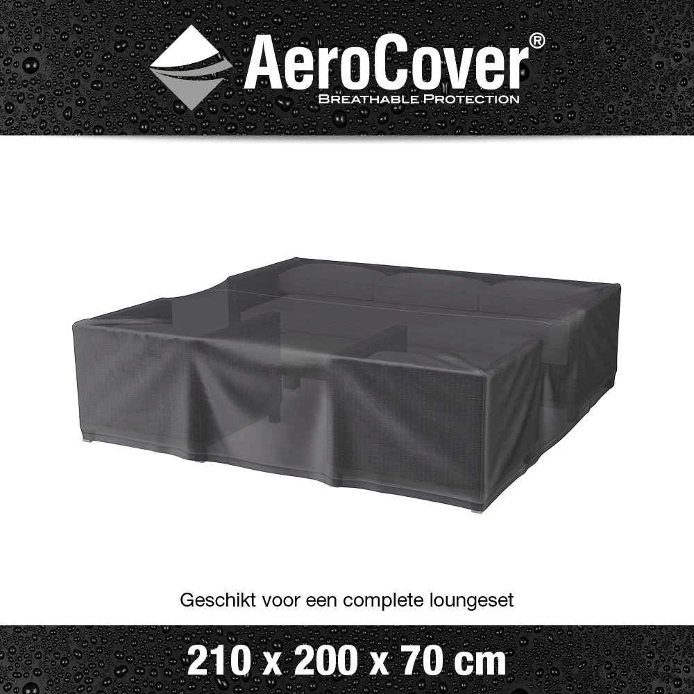 AeroCover Loungesethoes 210 X 200 X 70 Cm - Afbeelding 3