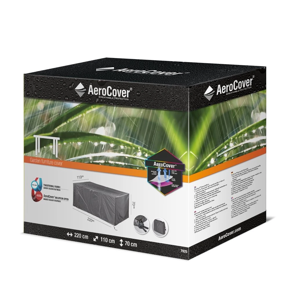 AeroCover Tuintafelhoes 220 X 110 X 70 Cm - Afbeelding 2