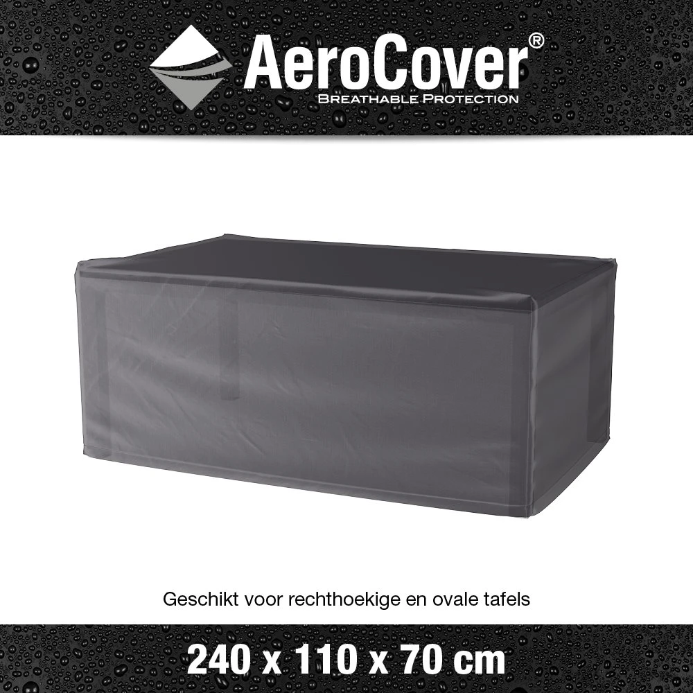 AeroCover Tuintafelhoes 240 X 110 X 70 Cm - Afbeelding 3