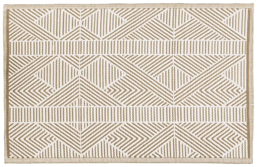 Buitenkleed AZTEC Beige - 180 X 120 Cm