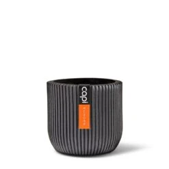 Capi Europe Pot Bol Groove 23x21 Zwart