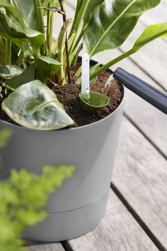 Elho Bloempot Greensense Aqua Care Rond 30cm Grijs - Afbeelding 6