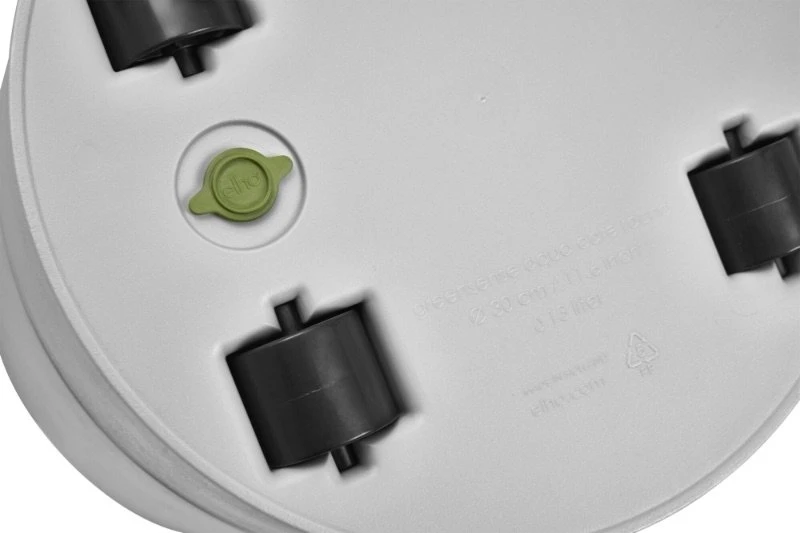 Elho Bloempot Greensense Aqua Care Rond 30cm Grijs - Afbeelding 5