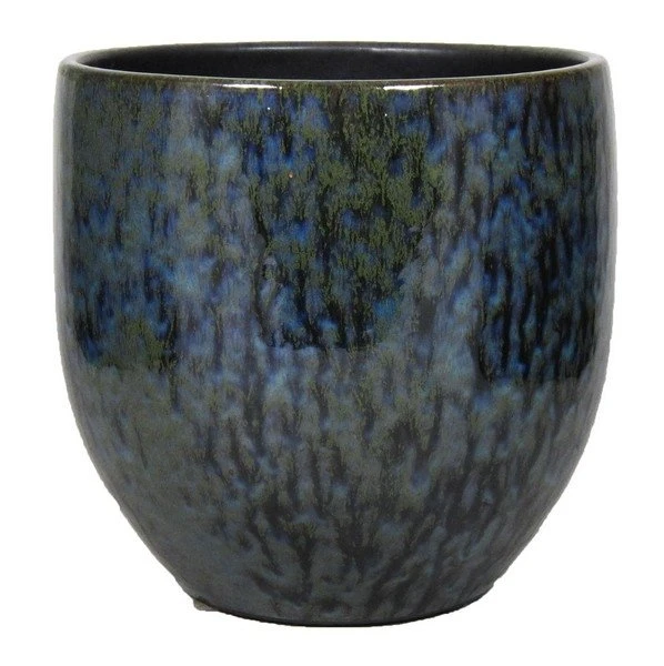 Floran Pot Mason D17 H16cm Groen/blauw