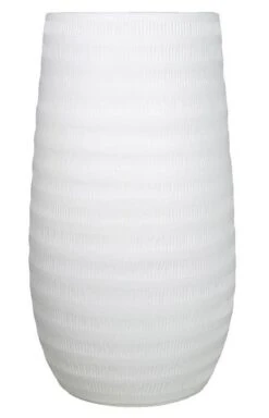 Floran Vaas Lena D26 H50cm Wit Mat