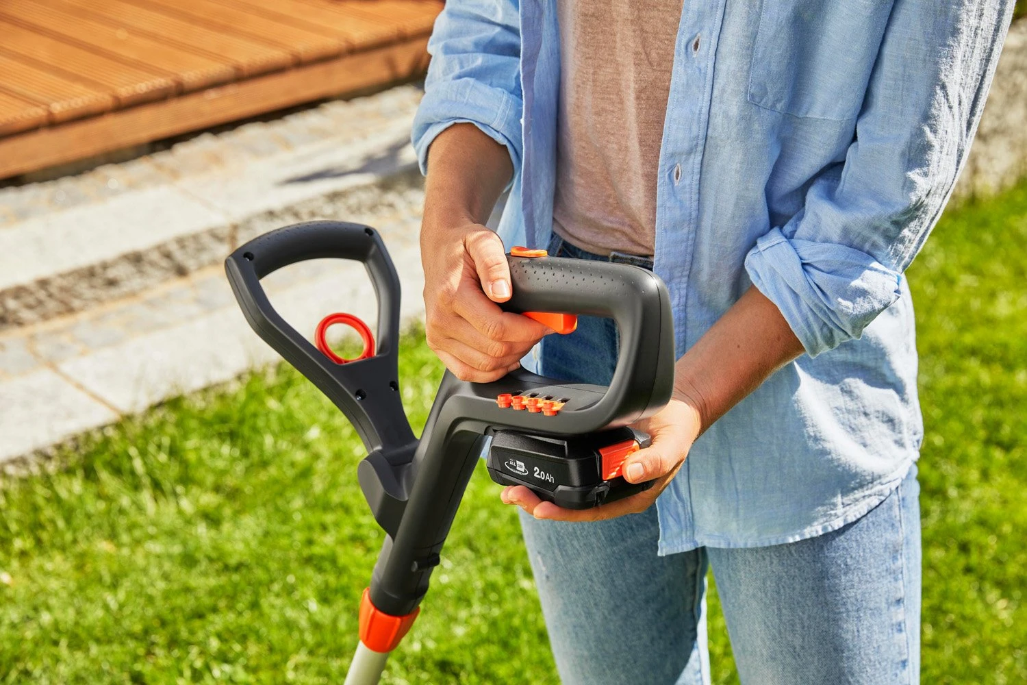 GARDENA Accutrimmer EasyCut 23/18V P4A Set - Afbeelding 3