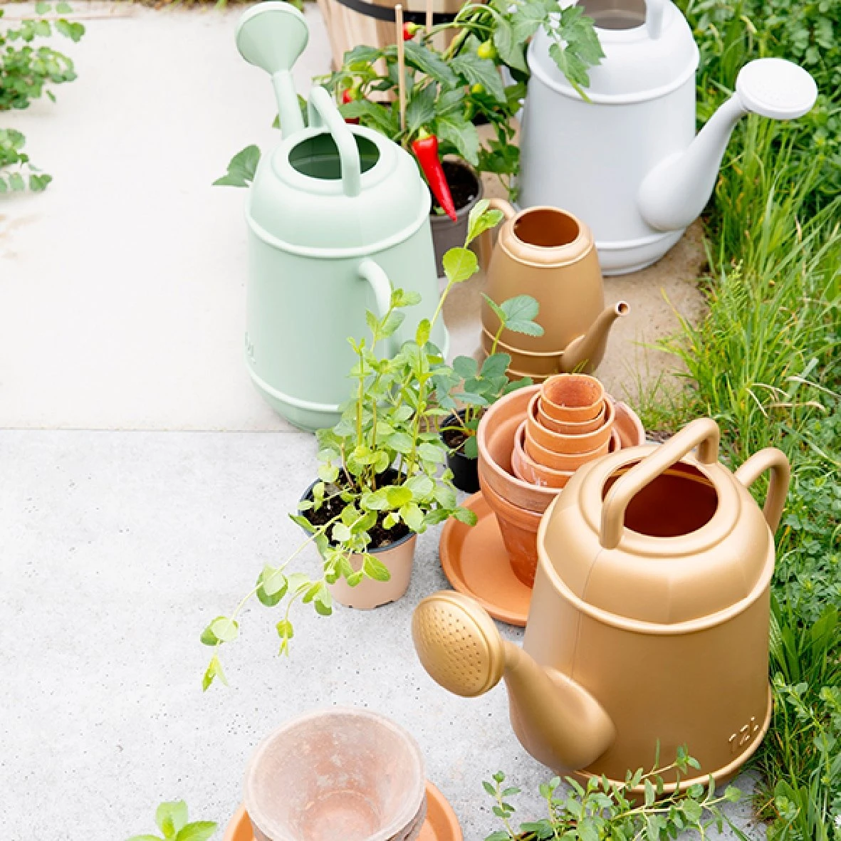 Gieter Plastic Mint 12L - Afbeelding 2