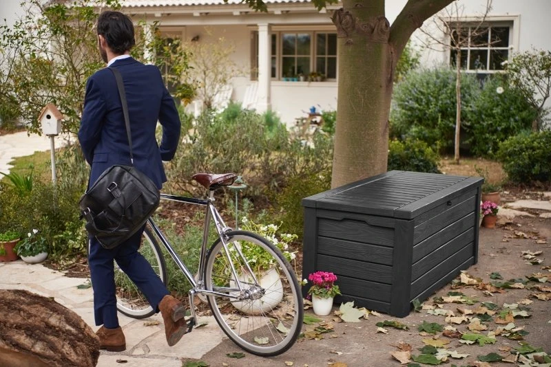 Keter Westwood Opbergbox 570L Grafiet - Afbeelding 5