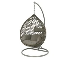 Montreal Hang-ei Wicker Grijs - ร 105 X H 186 Cm