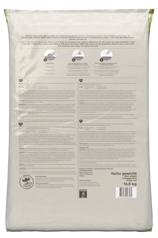 Pokon Gazonmest Met Kalk 3-in-1 250m2 - Afbeelding 2