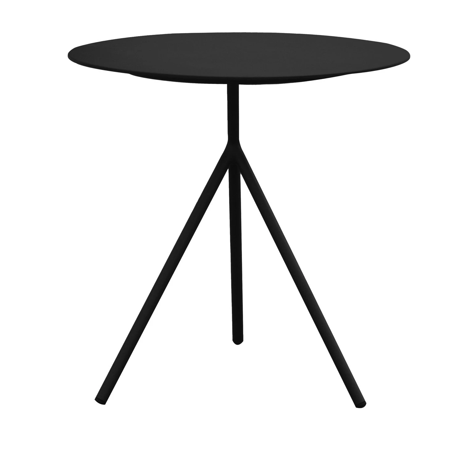 Royal Seasons Aluminium Bijzettafel Zwart - Ø 52 X H 52 Cm - Afbeelding 2