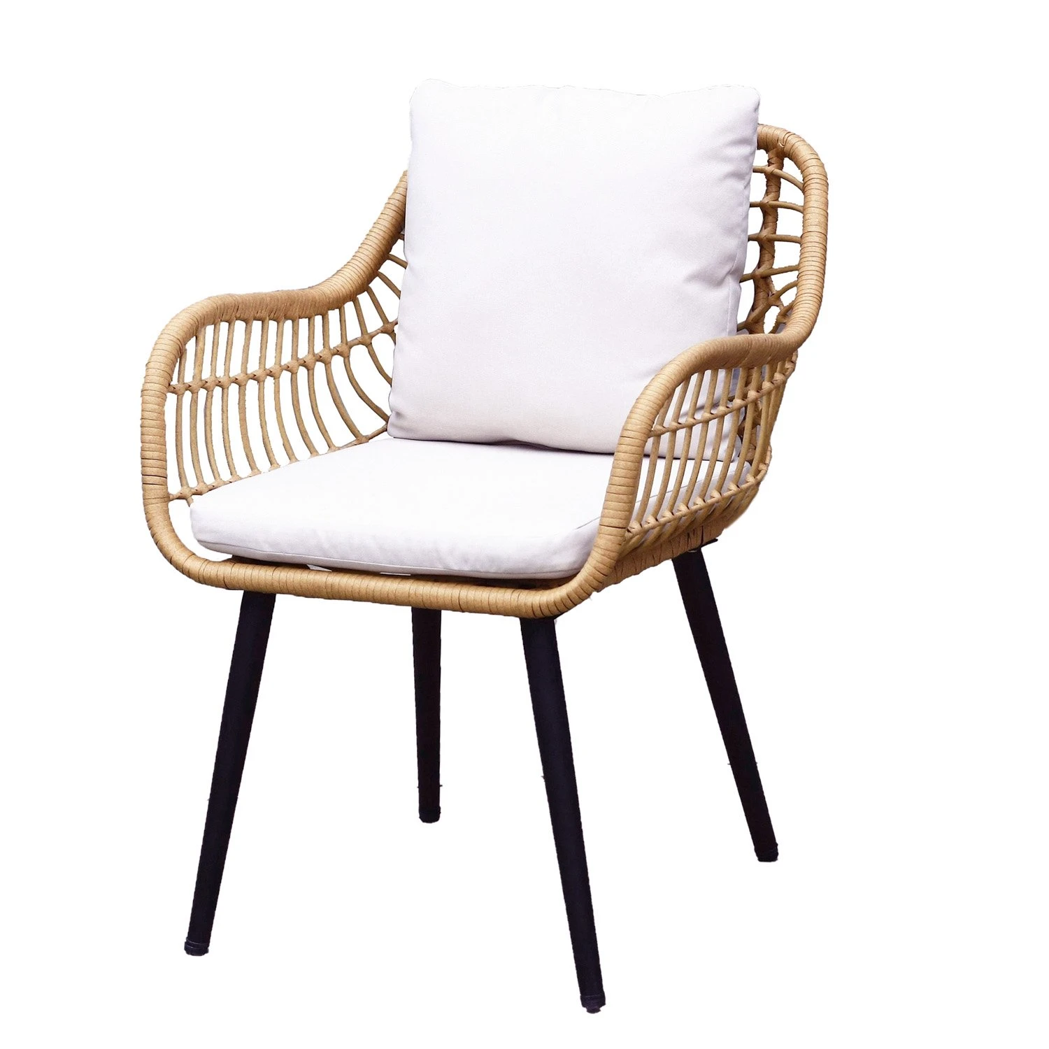 Royal Seasons COCOON Dining Set 4p Naturel - Afbeelding 3