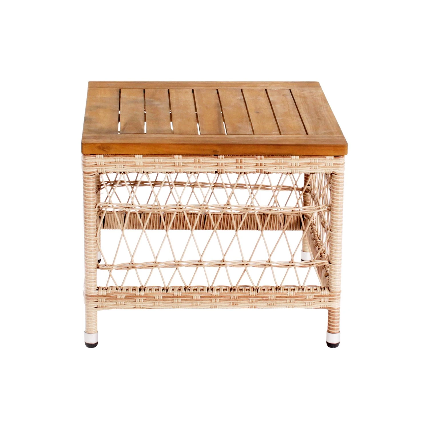 Royal Seasons MAURITIUS Bijzettafel - L 60 X B 60 X H 48 Cm - Afbeelding 2