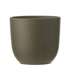Tusca Pot Rond Groen - H25xd28cm